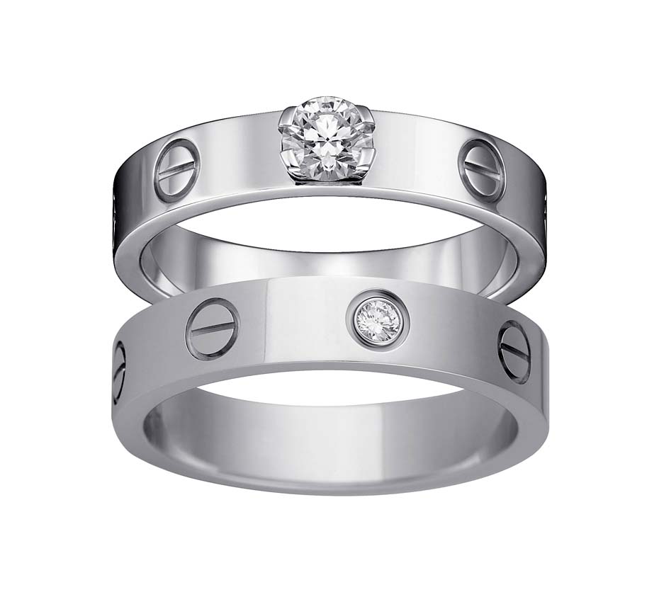 cartier engagement ring love