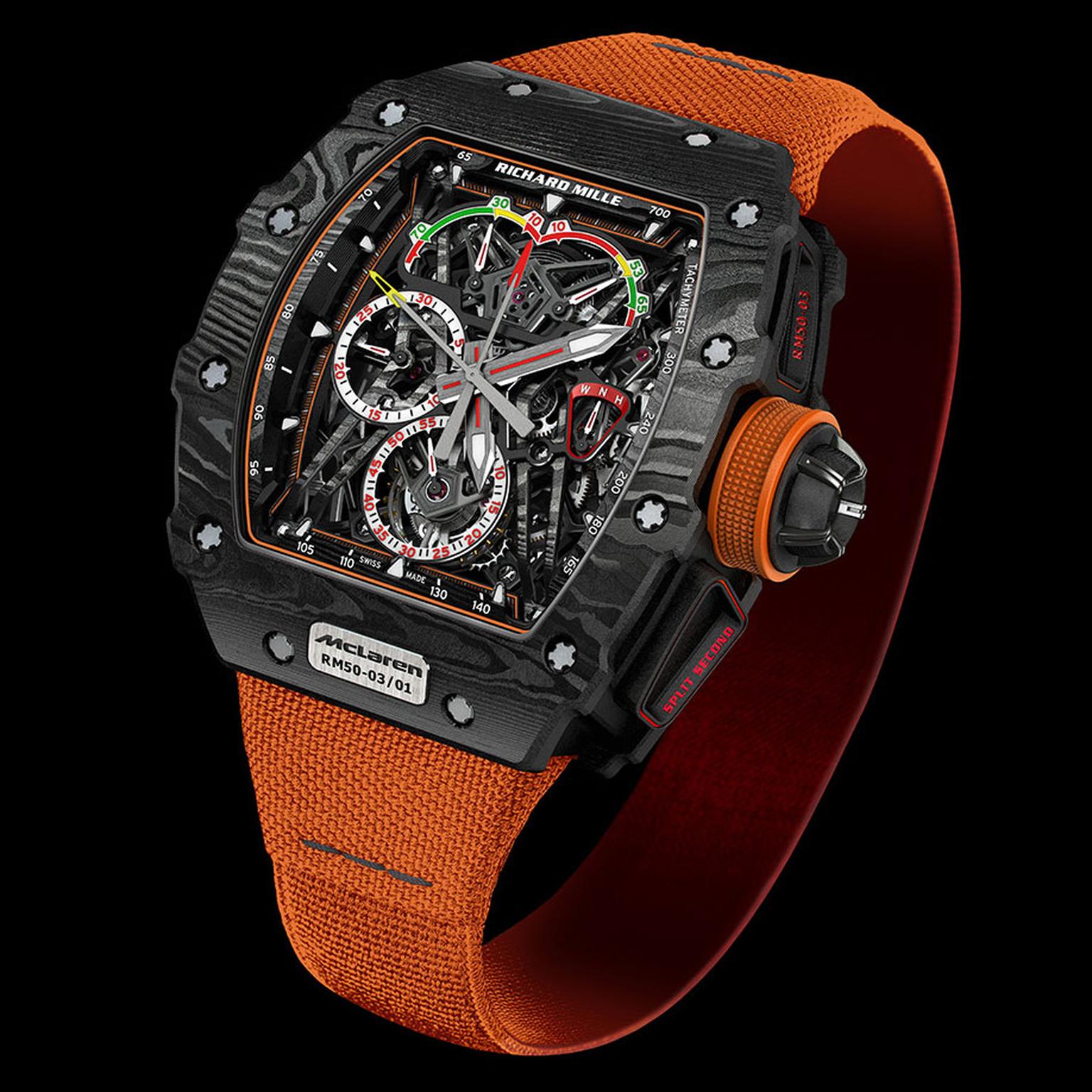 RM 50-03 McLaren F1 watch | Richard Mille | The Jewellery ...