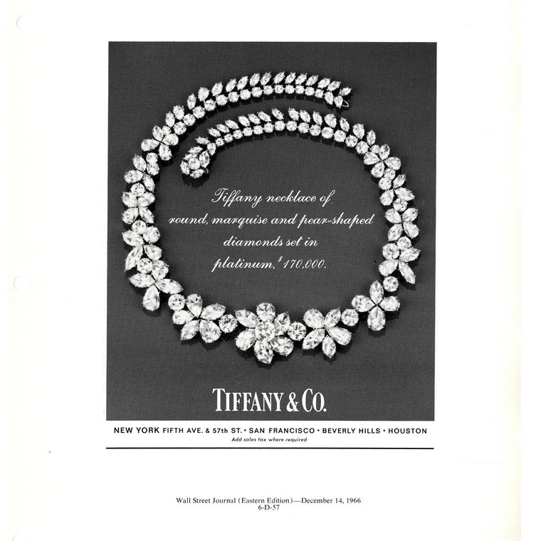 tiffany and co choker necklace history