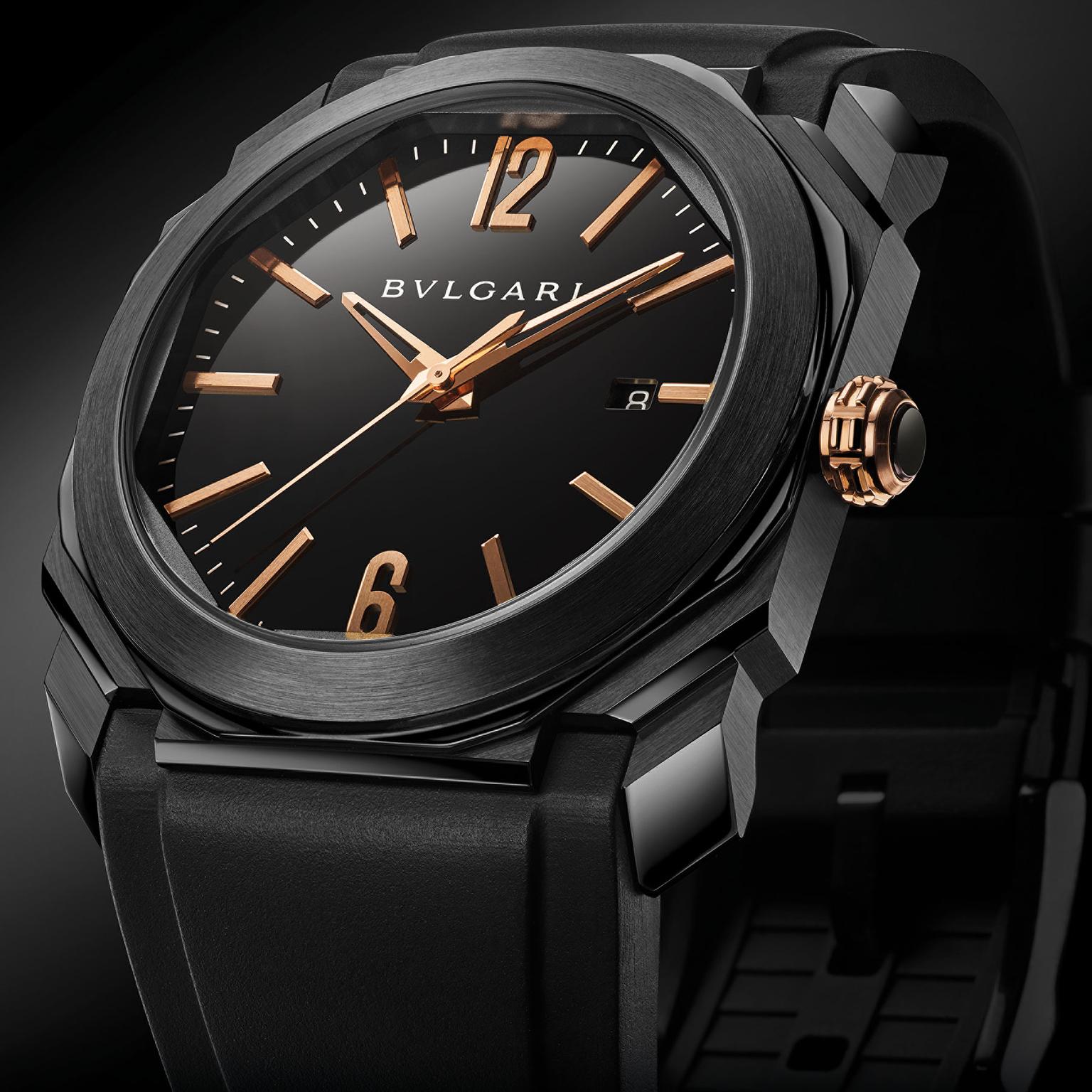 bulgari all black watch