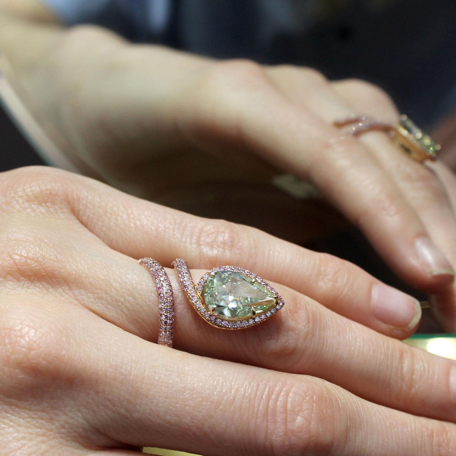 Softly does it: the allure of unusual coloured diamonds