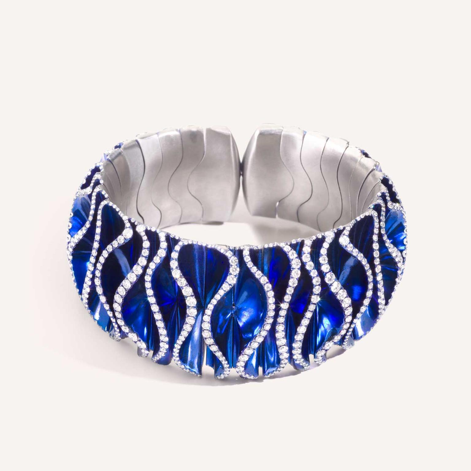 Vhernier Blue Velvet titanium bracelet