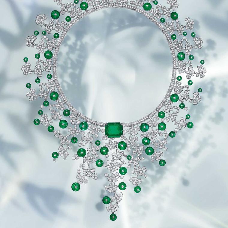 Emerald Venus necklace by Bulgari