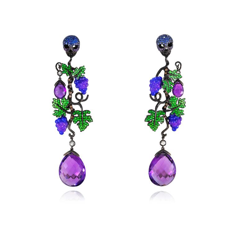 Three coloured gemstone earrings you will love