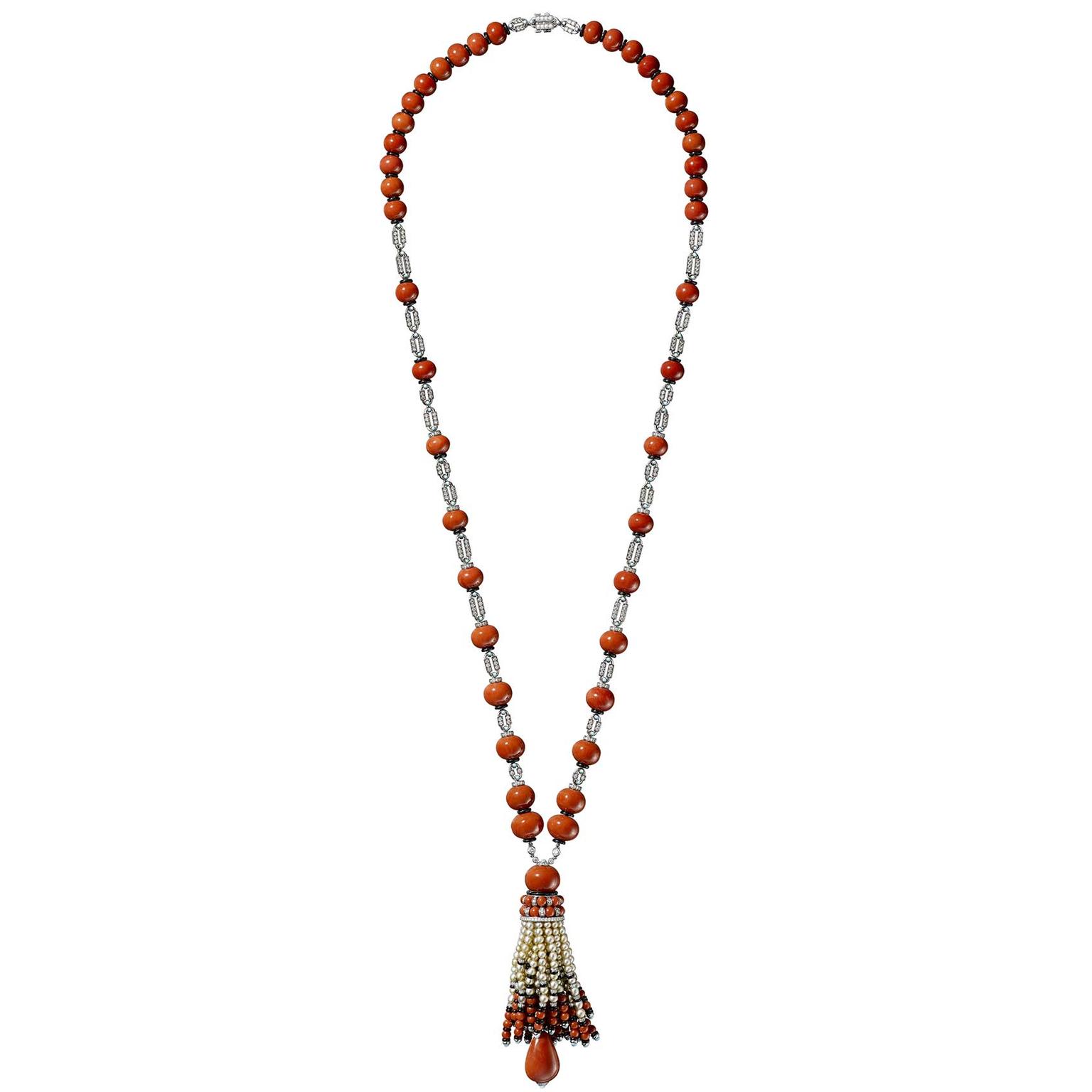 cartier bead necklace