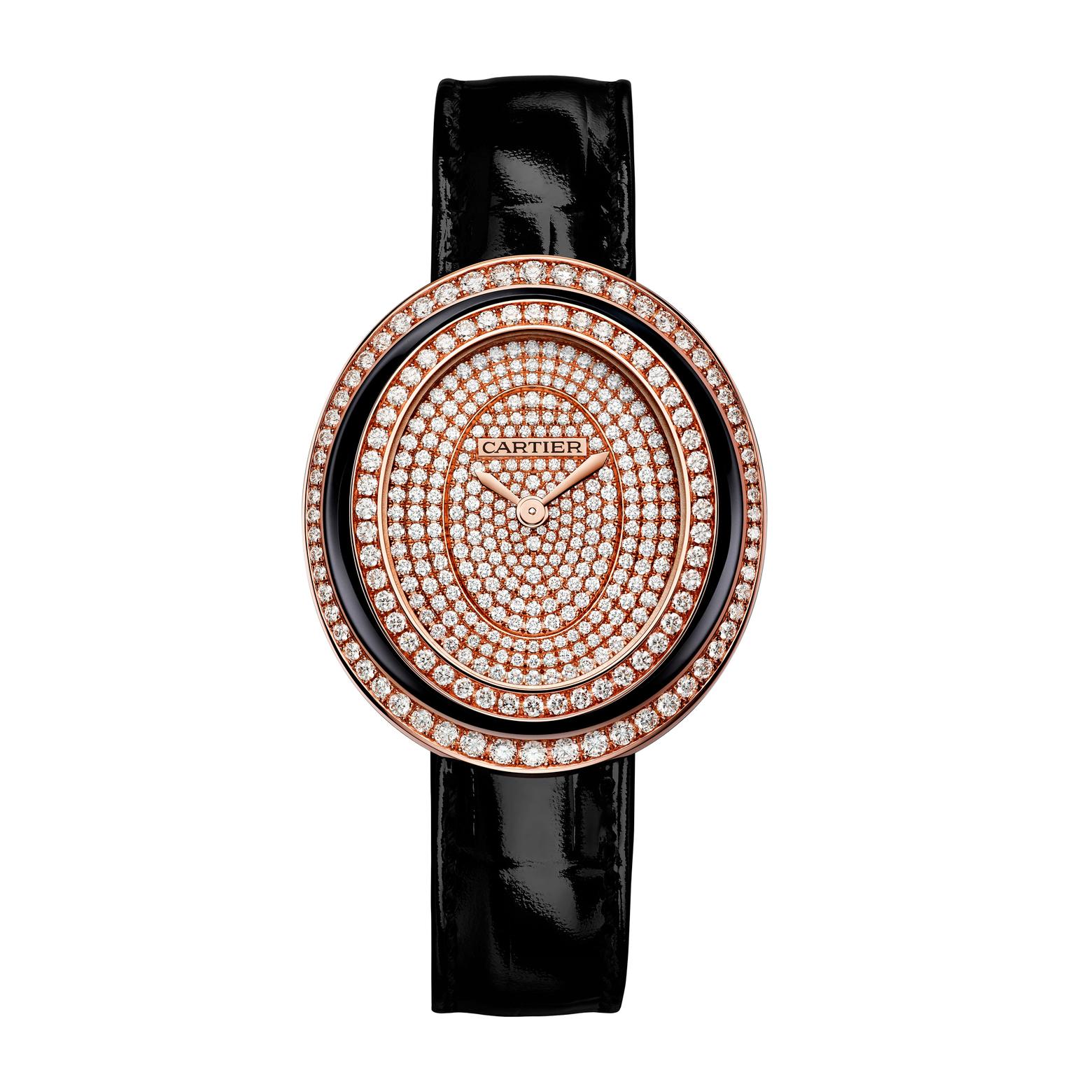 Hypnose Large pink gold 37.8mm watch 