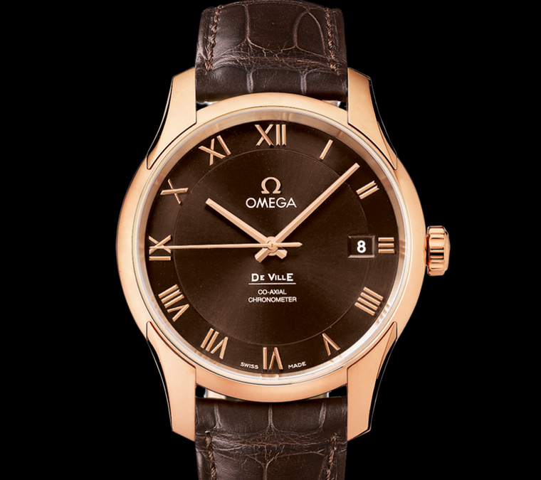 De Ville Co-Axial watch in red gold