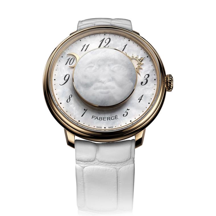 Dalliance Lady Levity watch with mother-of-pearl dial