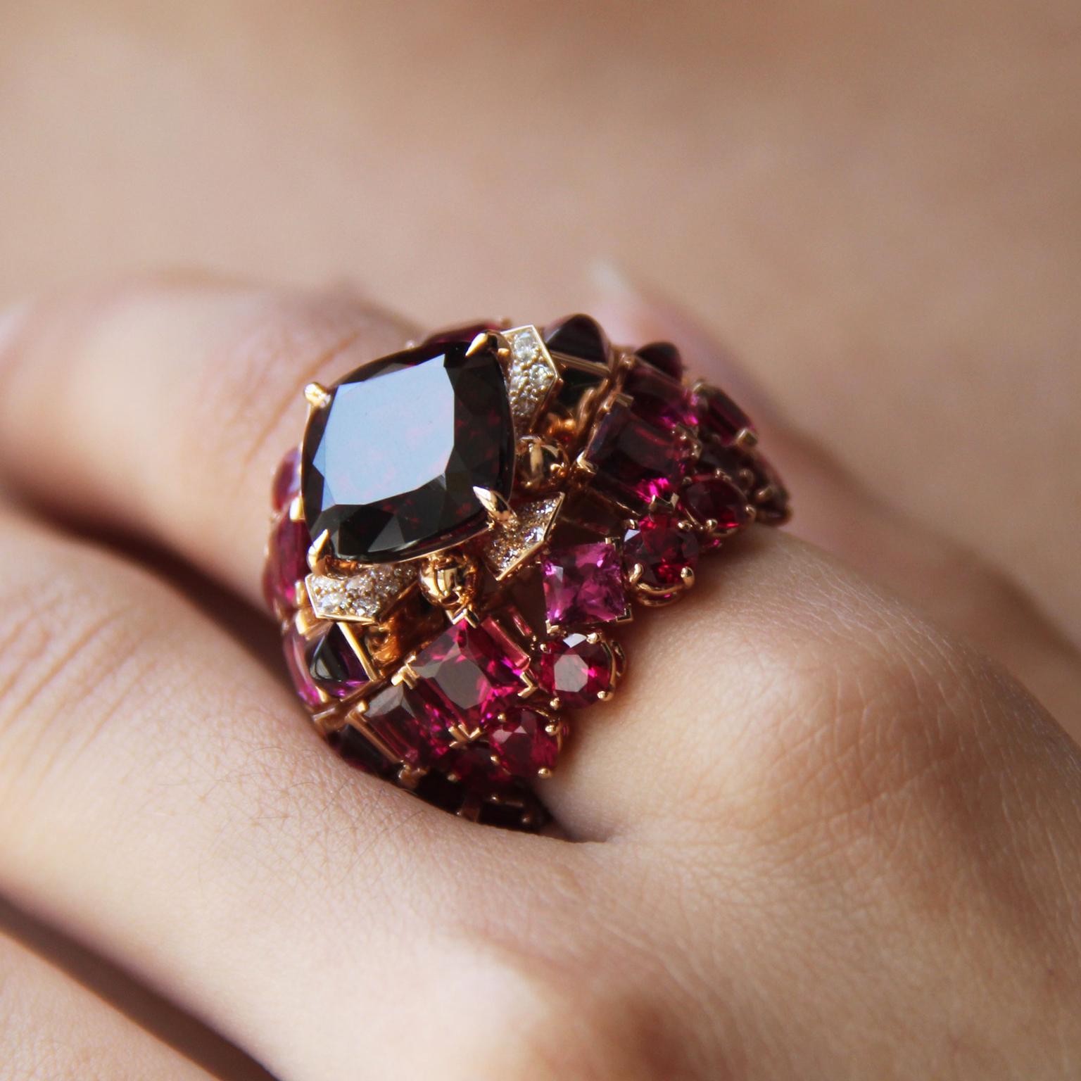 what is a garnet ring