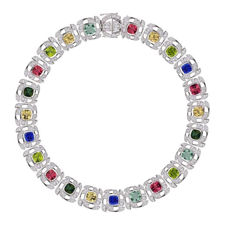 Boodles' perfect prism of coloured gemstones