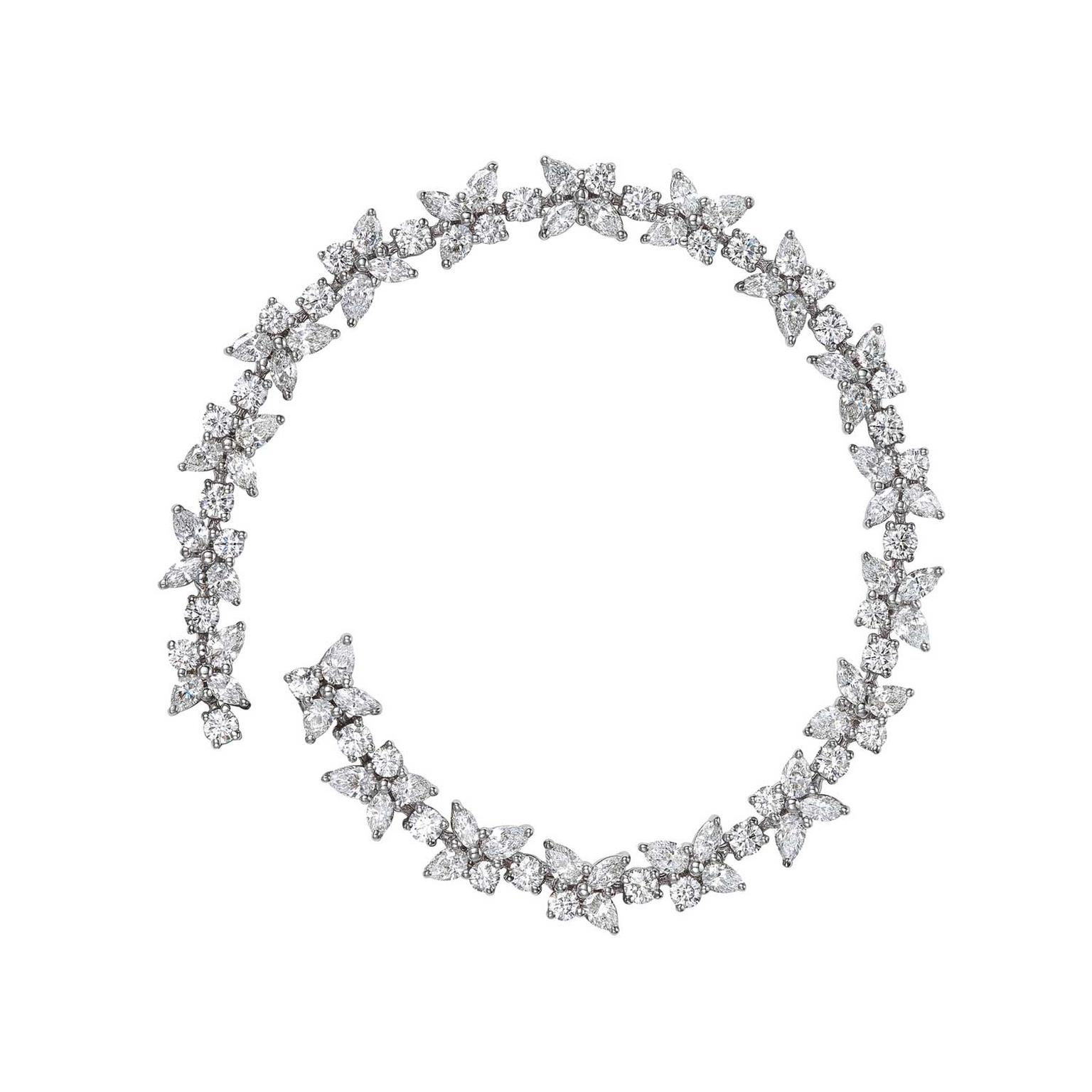 diamond tennis necklace tiffany