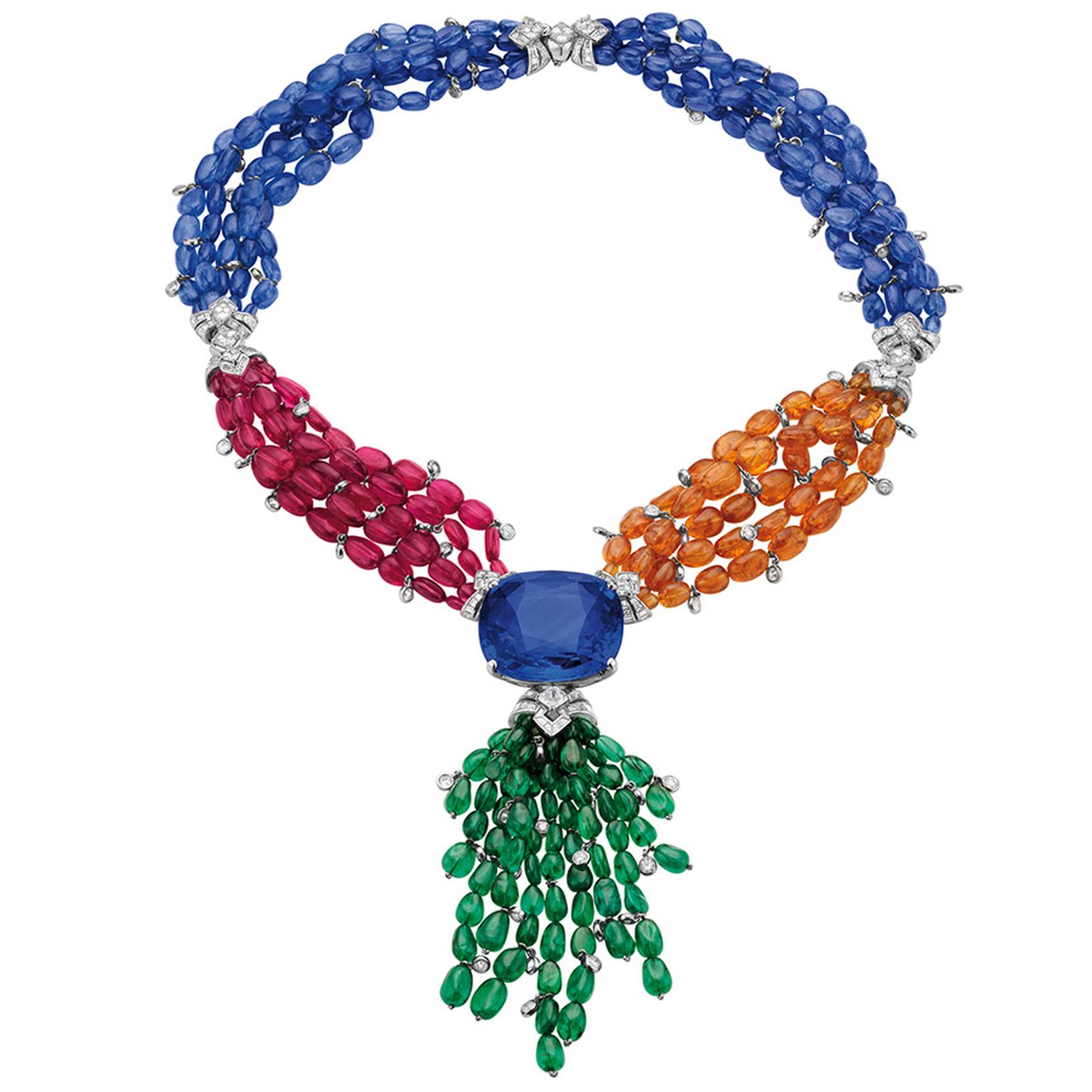 bulgari bead necklace
