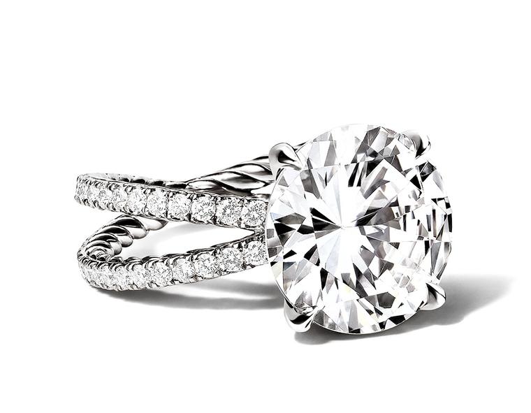 Brand-new rings in David Yurman's bridal range