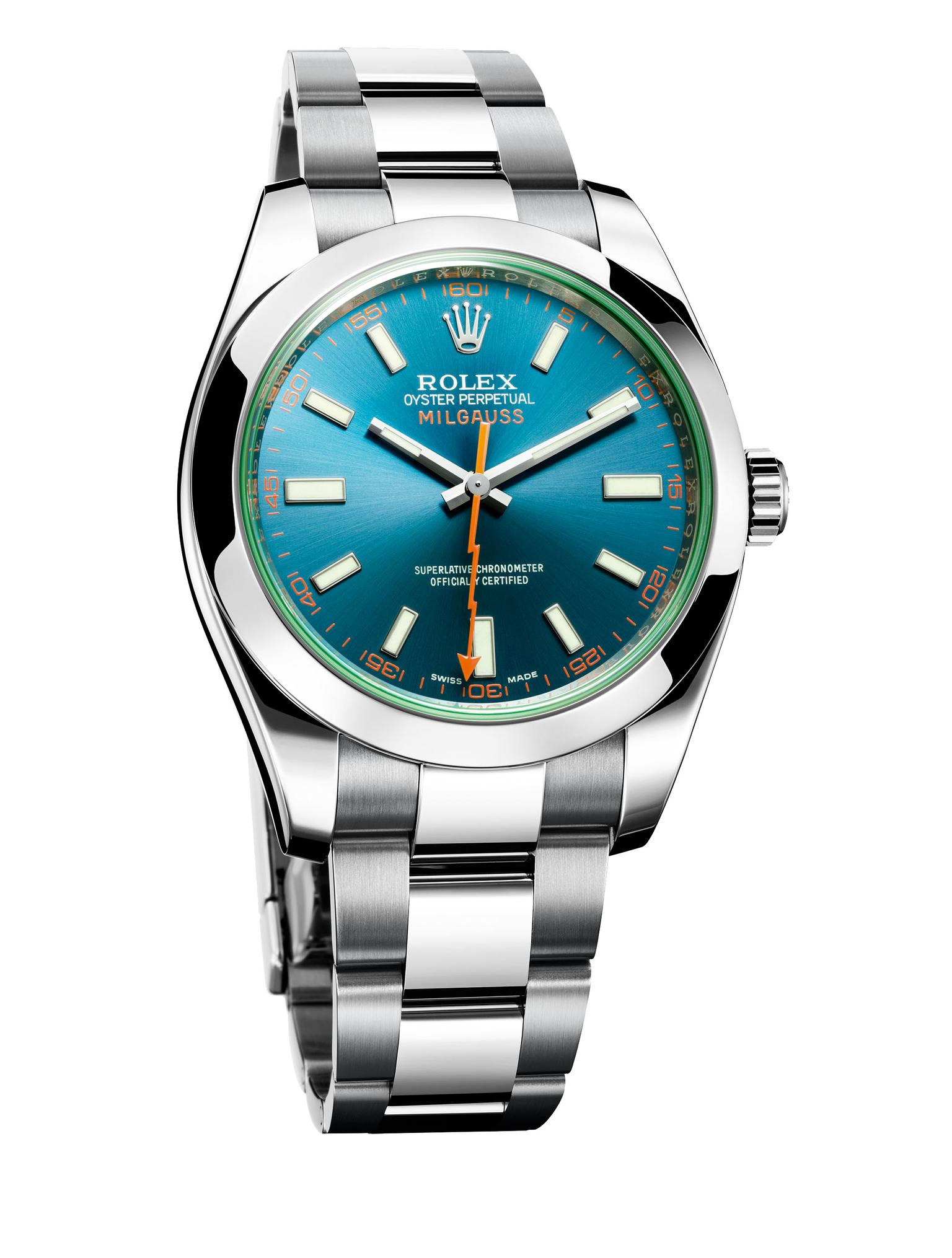 Oyster Perpetual Milgauss Z-Blue watch 
