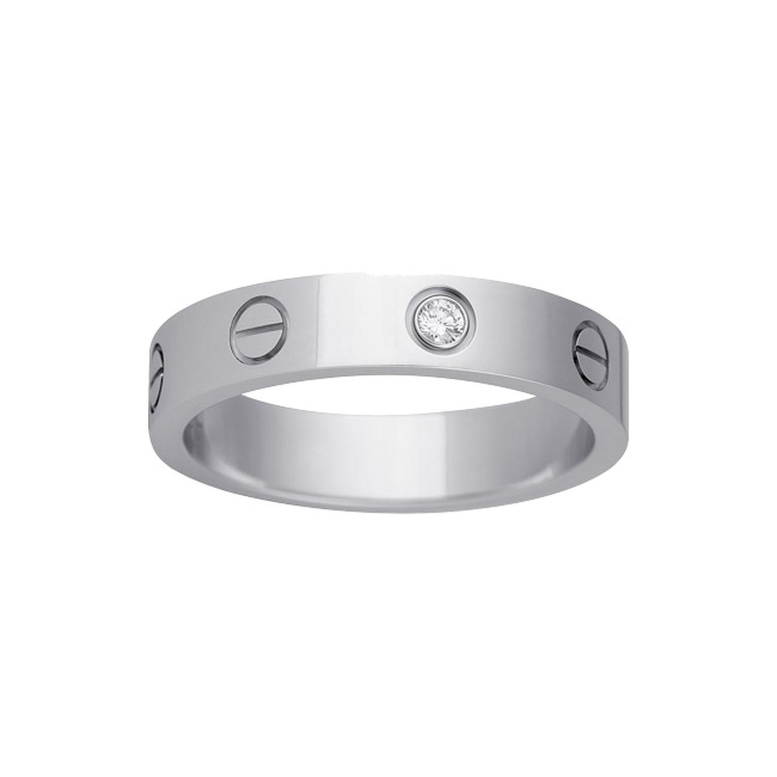 cartier love ring male