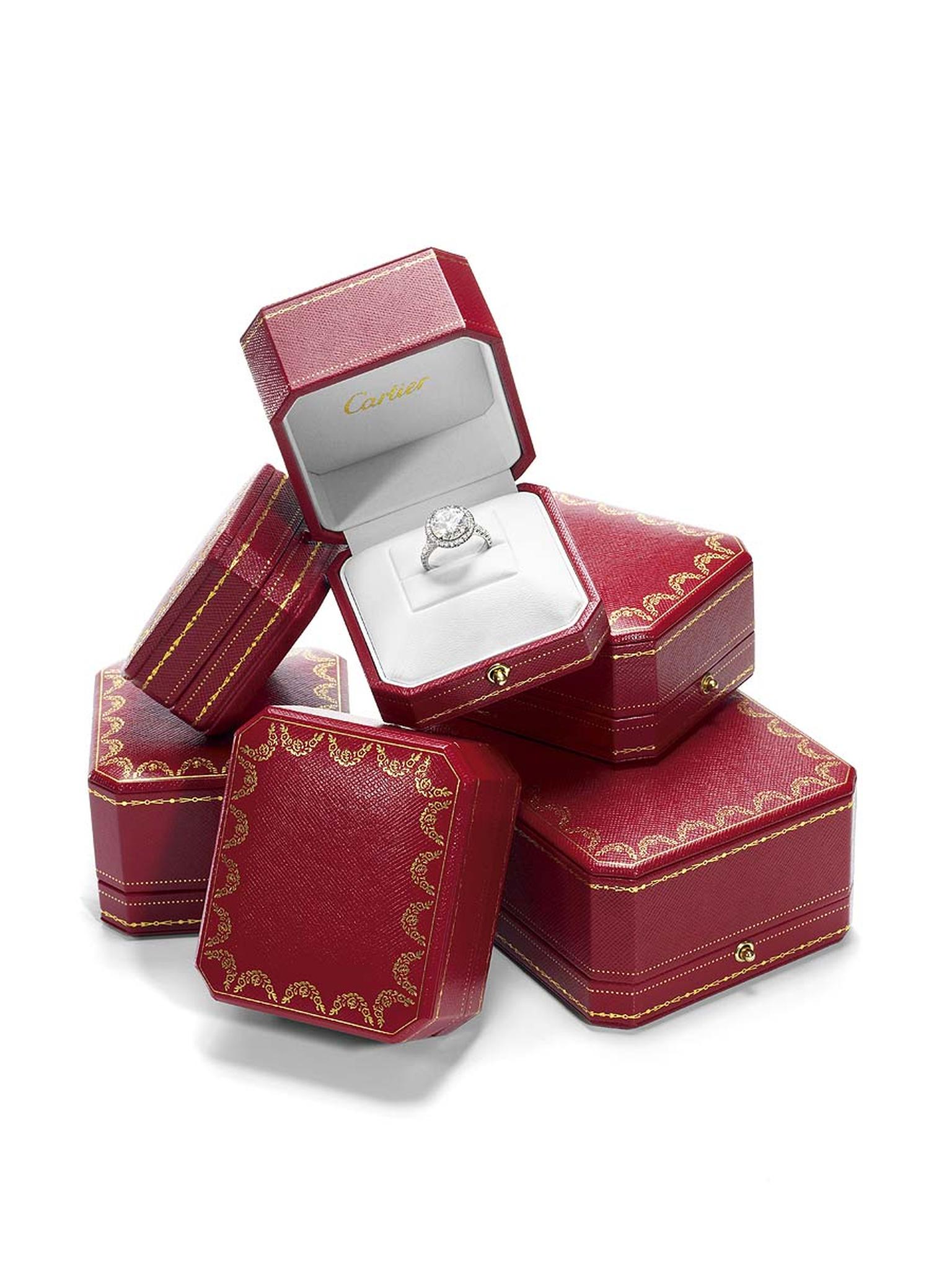 cartier red box history