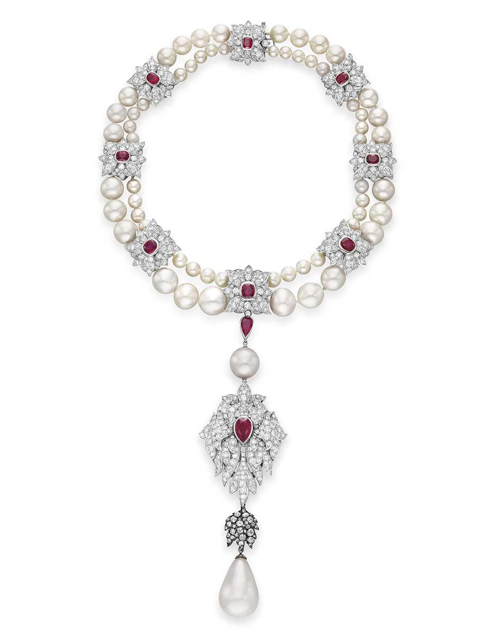 cartier pearl necklace prices