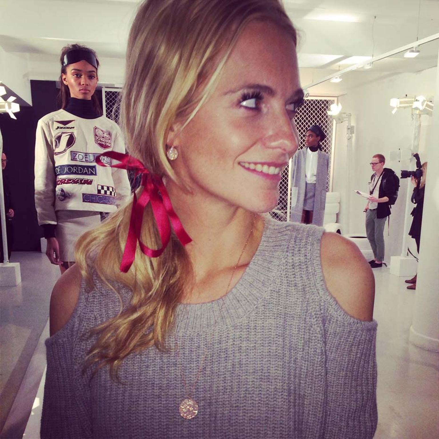 Astley Clarke's Icon pendant, as worn by British model and socialite Poppy Delevingne.