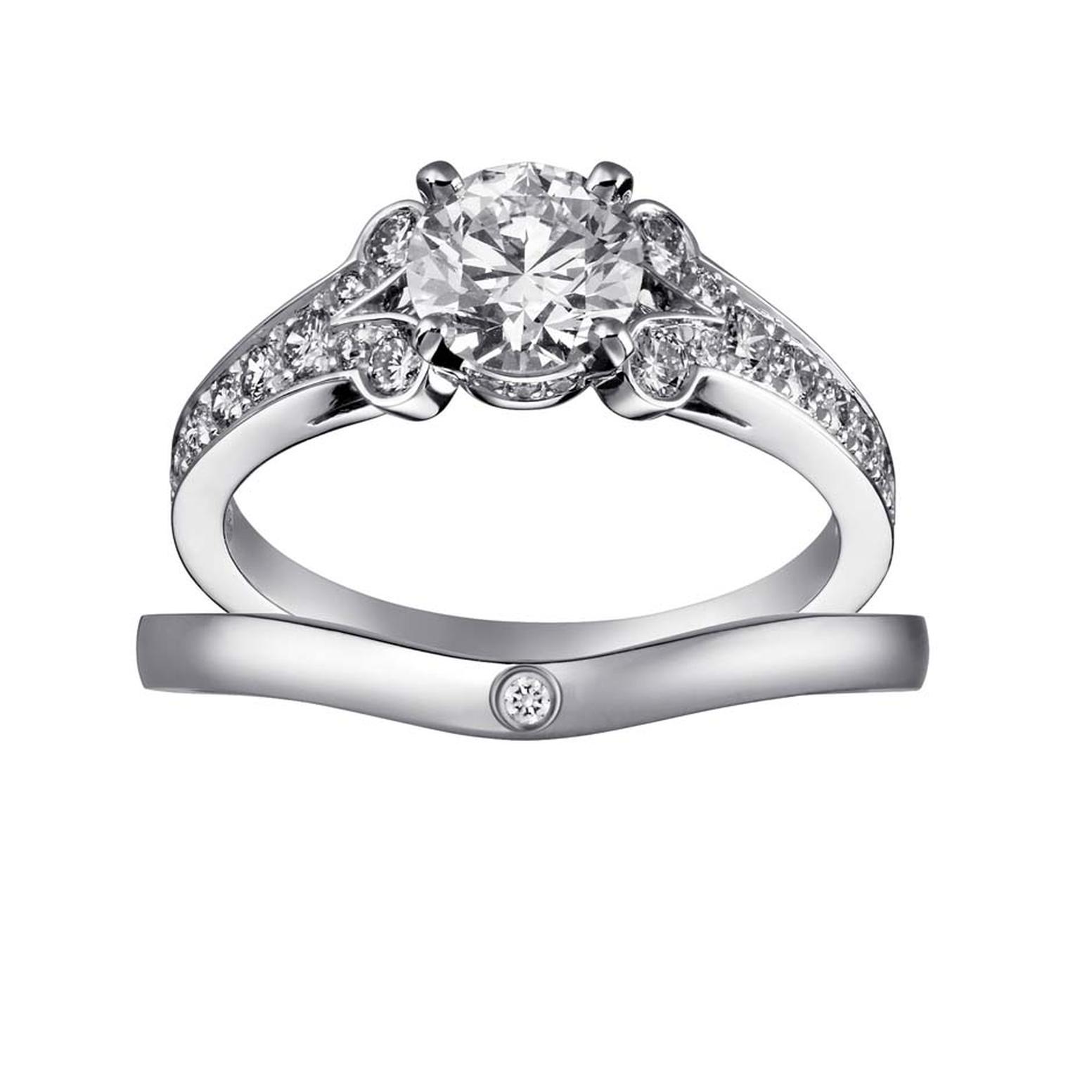 cartier diamond wedding ring