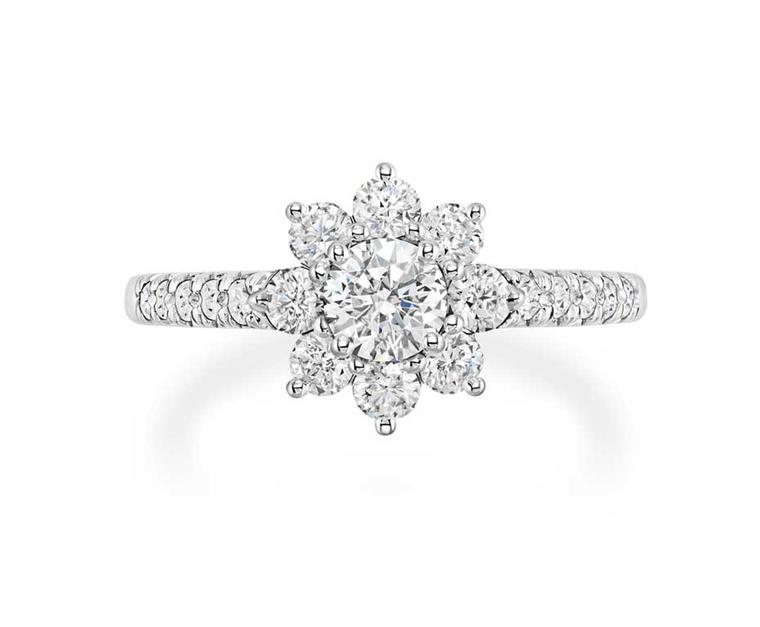christmas bauble engagement ring