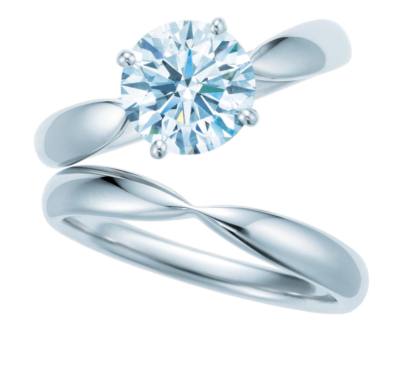 Harmony engagement ring and wedding 