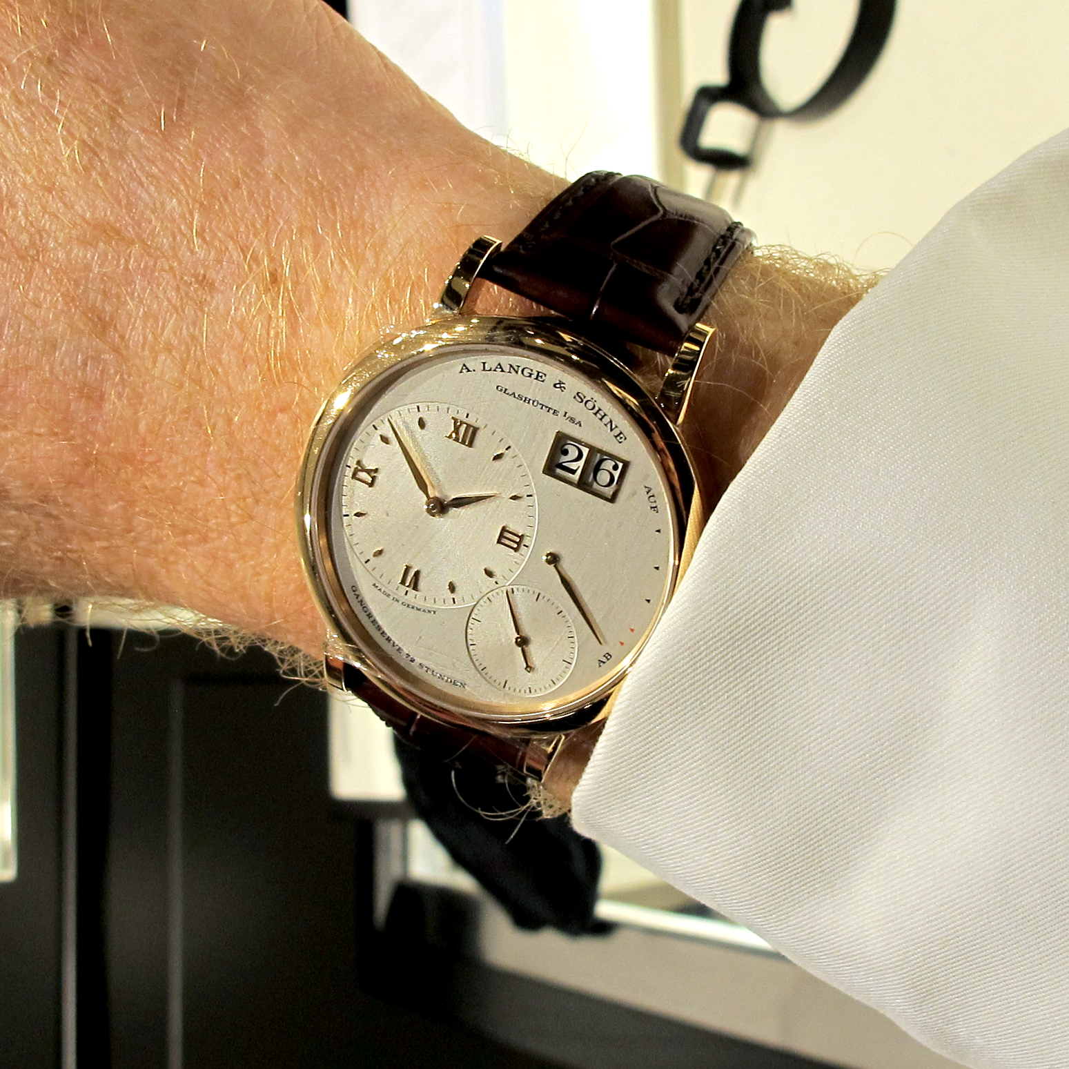 A. Lange S hne Grand Lange 1 watch in rose gold