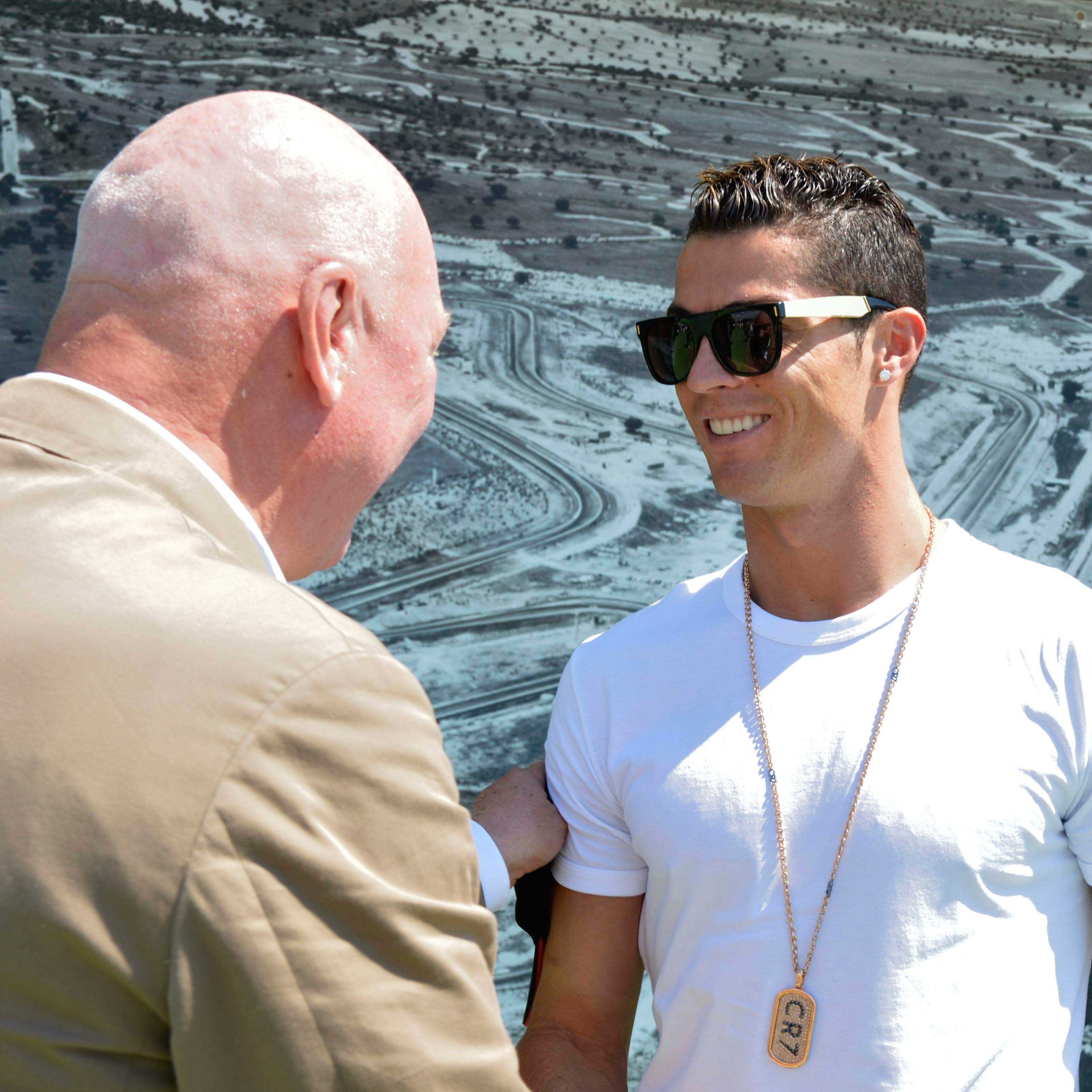 TAG Heuer CEO, Jean-Claude Biver, congratulated Cristiano Ronaldo