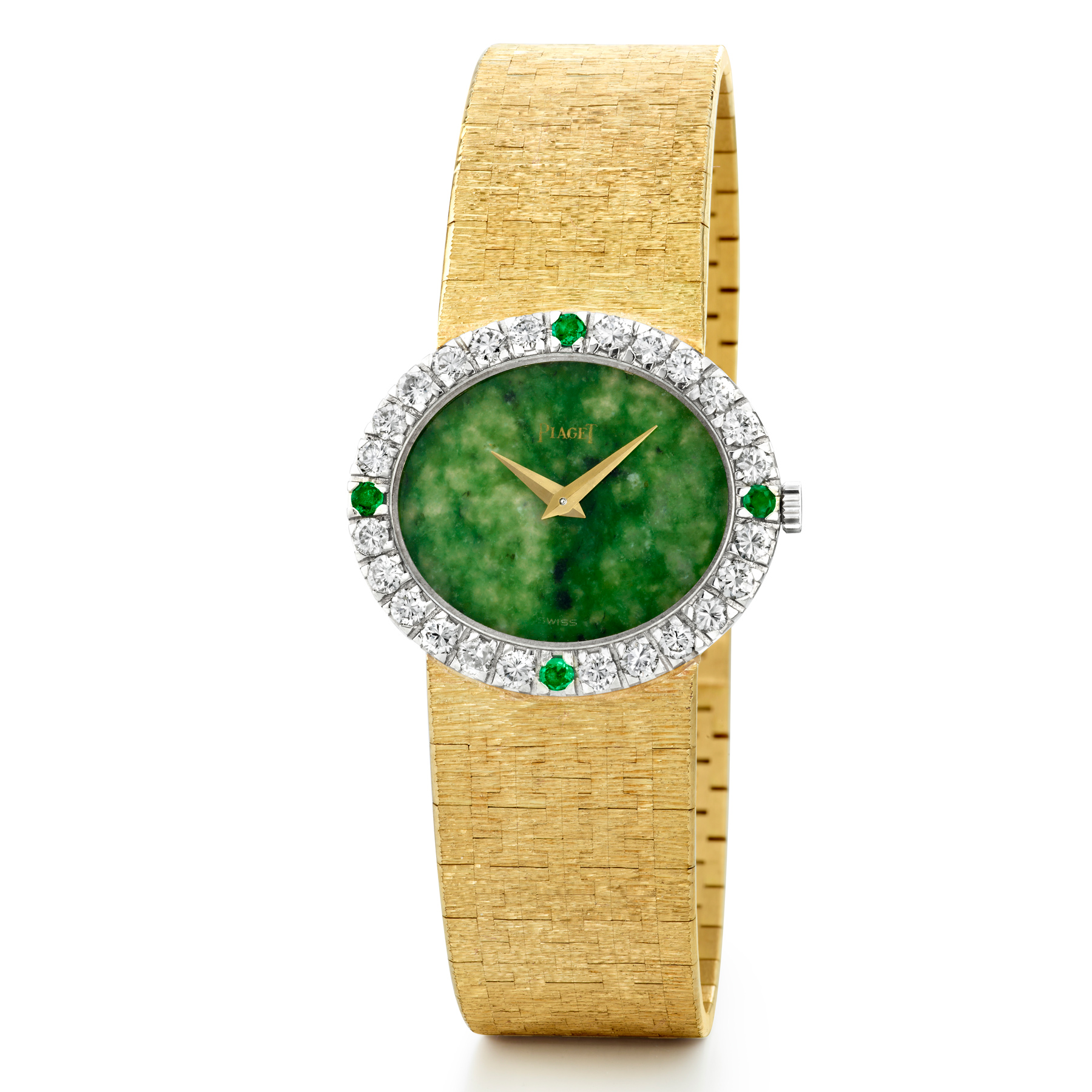 Jackie Kennedy s original Piaget watch with a jade dial