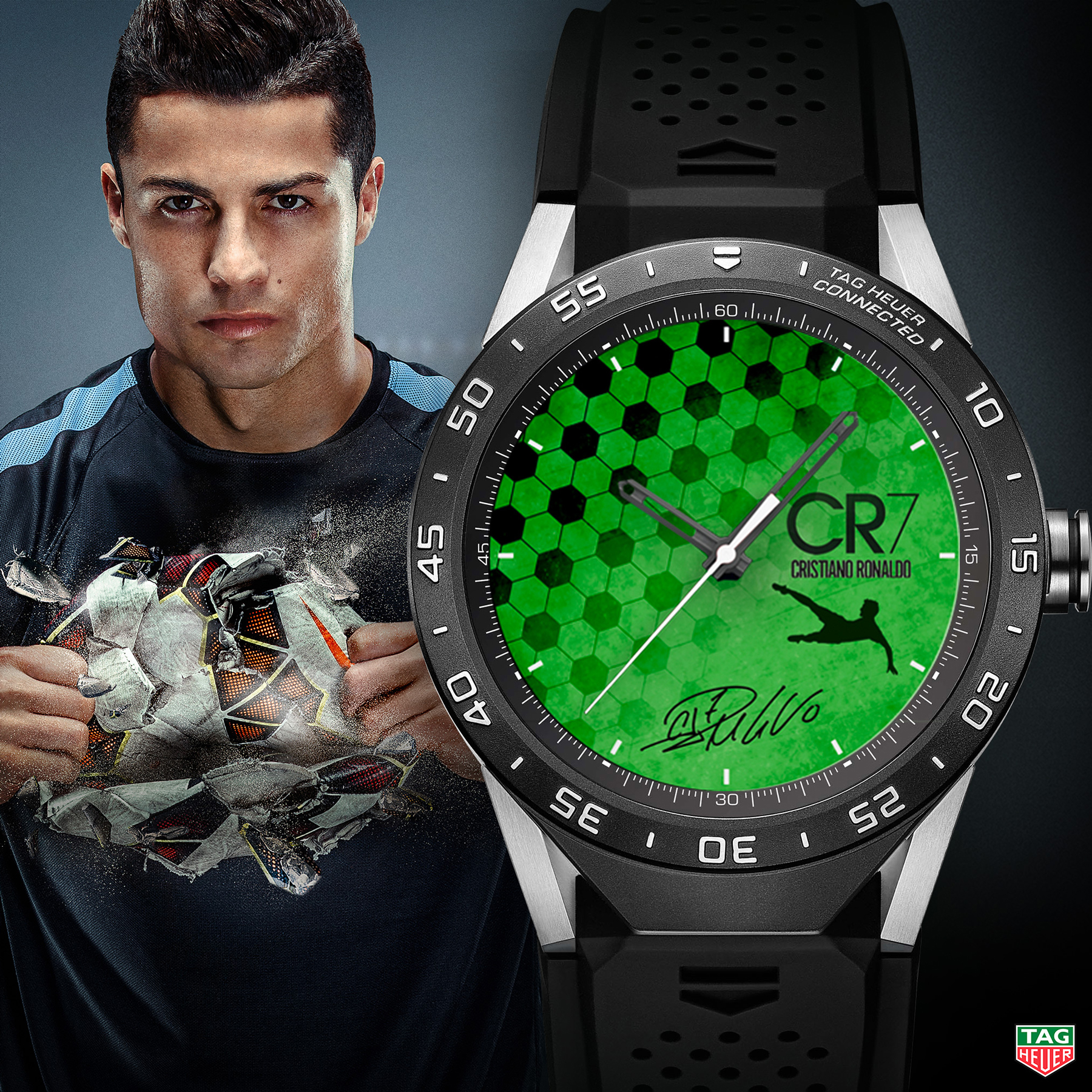 Cristiano Ronaldo inspires TAG Heuer for a unique timepiece