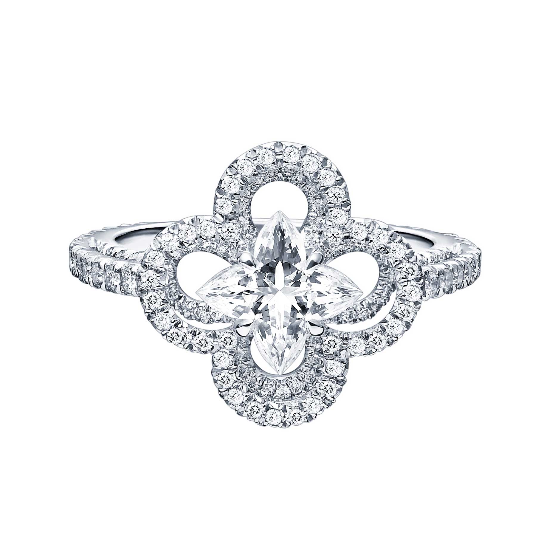 LV Diamonds Solitaire, LV Monogram Star cut - Jewelry - Collections