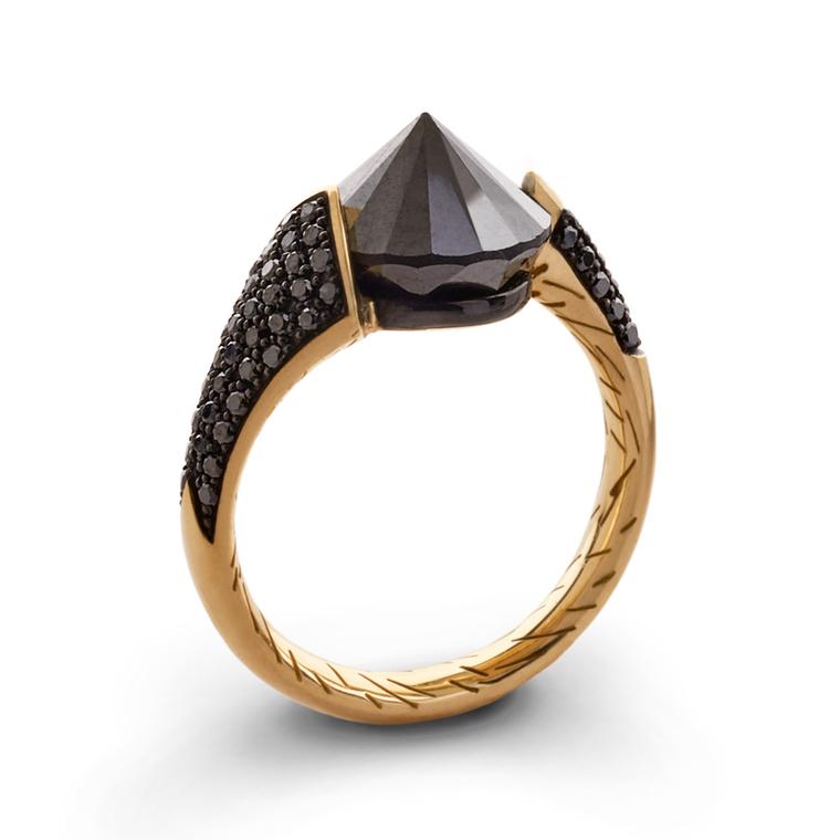 Reverse-set gemstones: the spiky edge of style