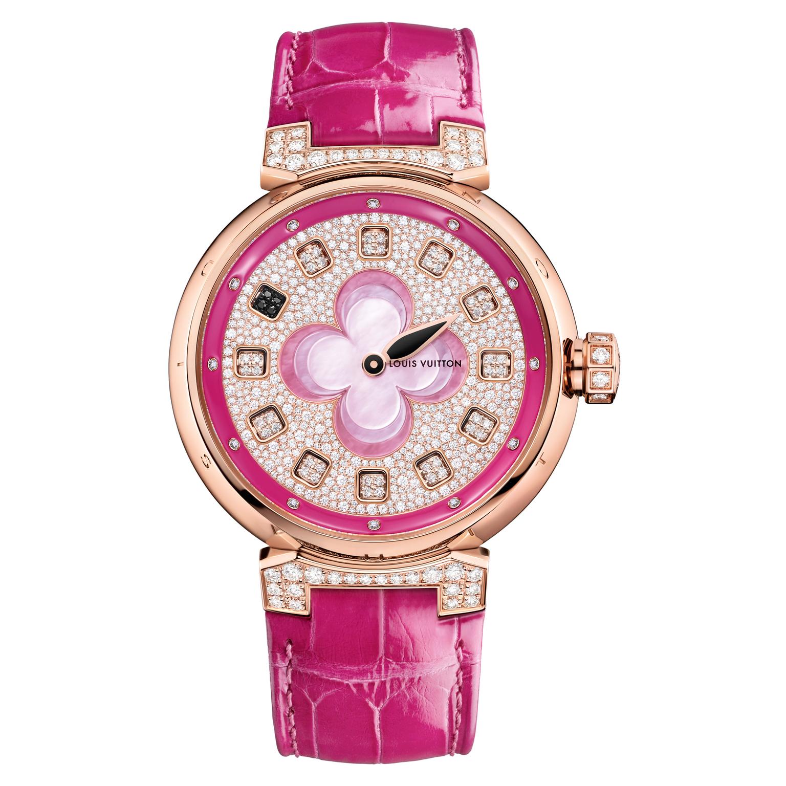Louis Vuitton Escale Spin Time, 41 mm pink gold case, calibre LV77.