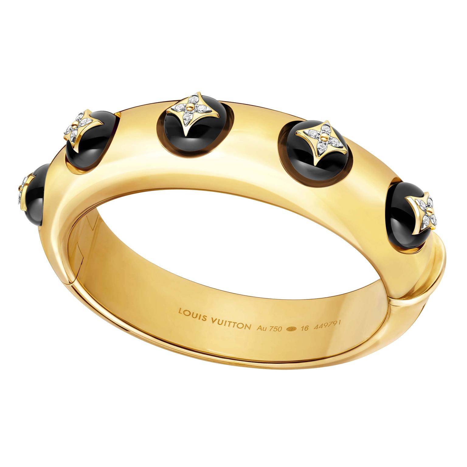 Louis Vuitton Monogram Ring Yellow gold Pearl