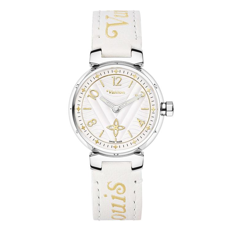 Louis Vuitton White Dial Color Watches For Women In UAE