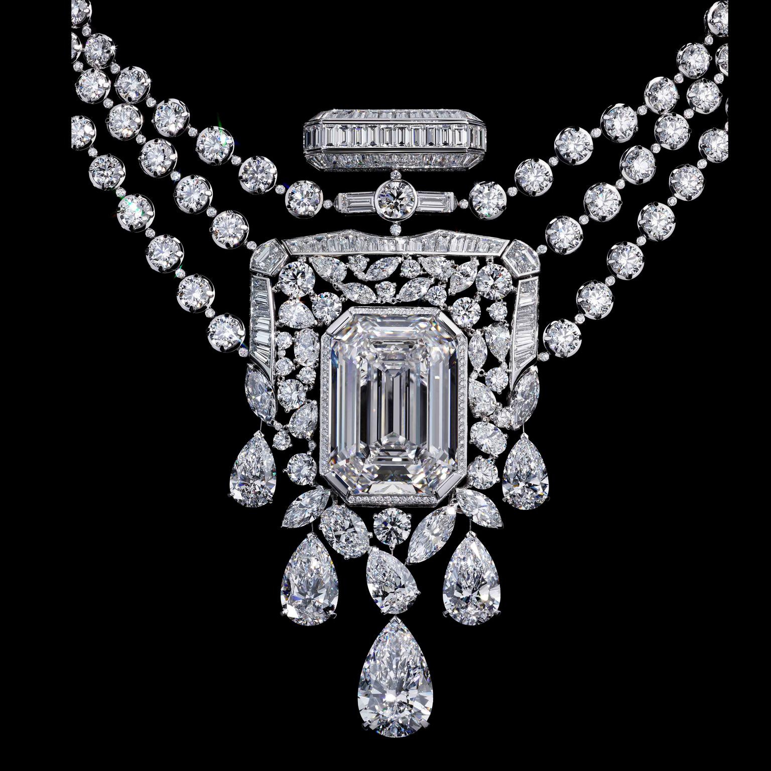 No5 high jewellery necklace by chanel, Chanel