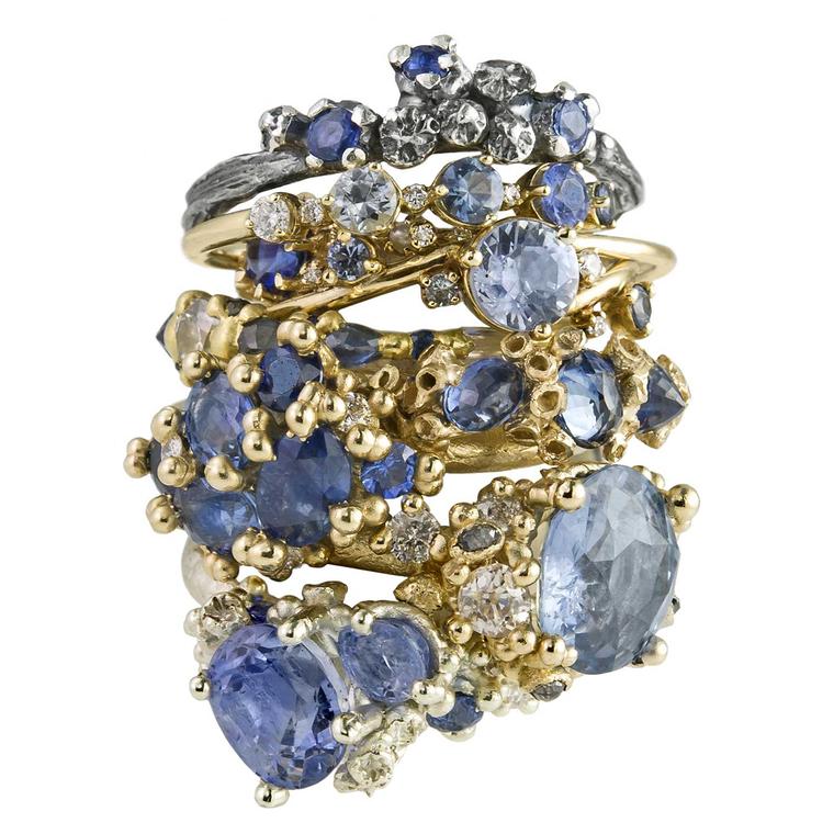 Bold bridal stacks for the alt bride | The Jewellery Editor