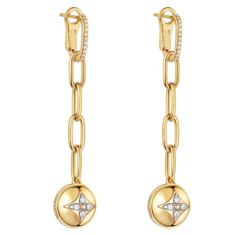 LV Gold Earrings  B. Shaymae Fashion Collection