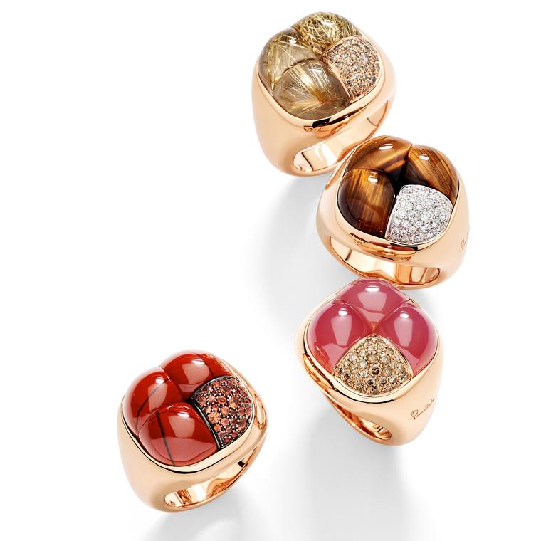 MOSAICO RINGS BY POMELLATO