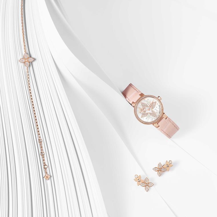 Louis Vuitton - Empreinte Bracelet Pink Gold and Diamonds - Pink Gold - Unisex - Luxury