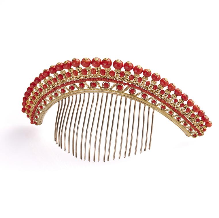 Comédie-Française-Rachel's Coral Comb-19262