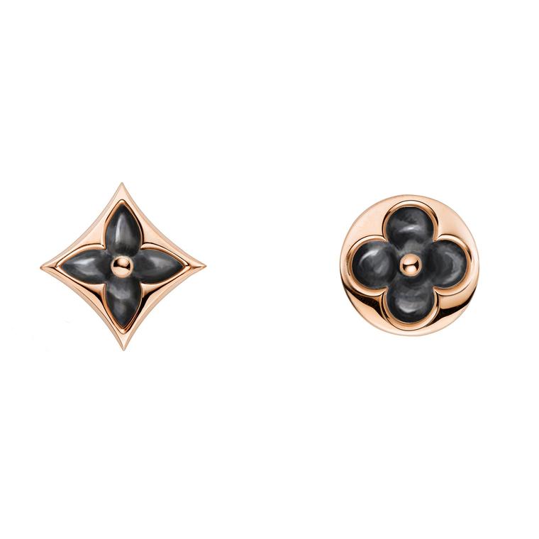 Idylle Blossom Reversible Stud, Pink And Yellow Gold And Diamond - Per Unit  - Jewelry - Categories