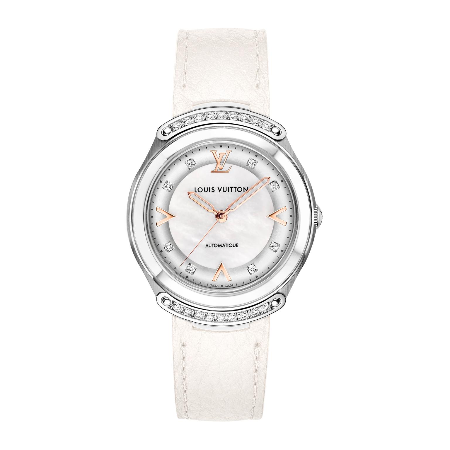 Lv Louis vuitton fashion womens stainless watch