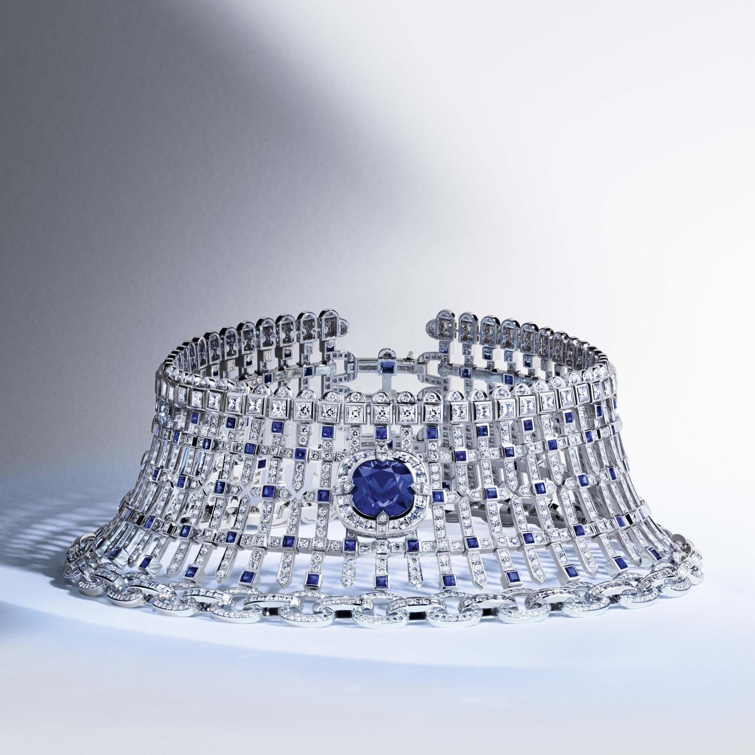 Sapphire, Diamond, White Gold Bracelet, Francesca Amfitheatrof for
