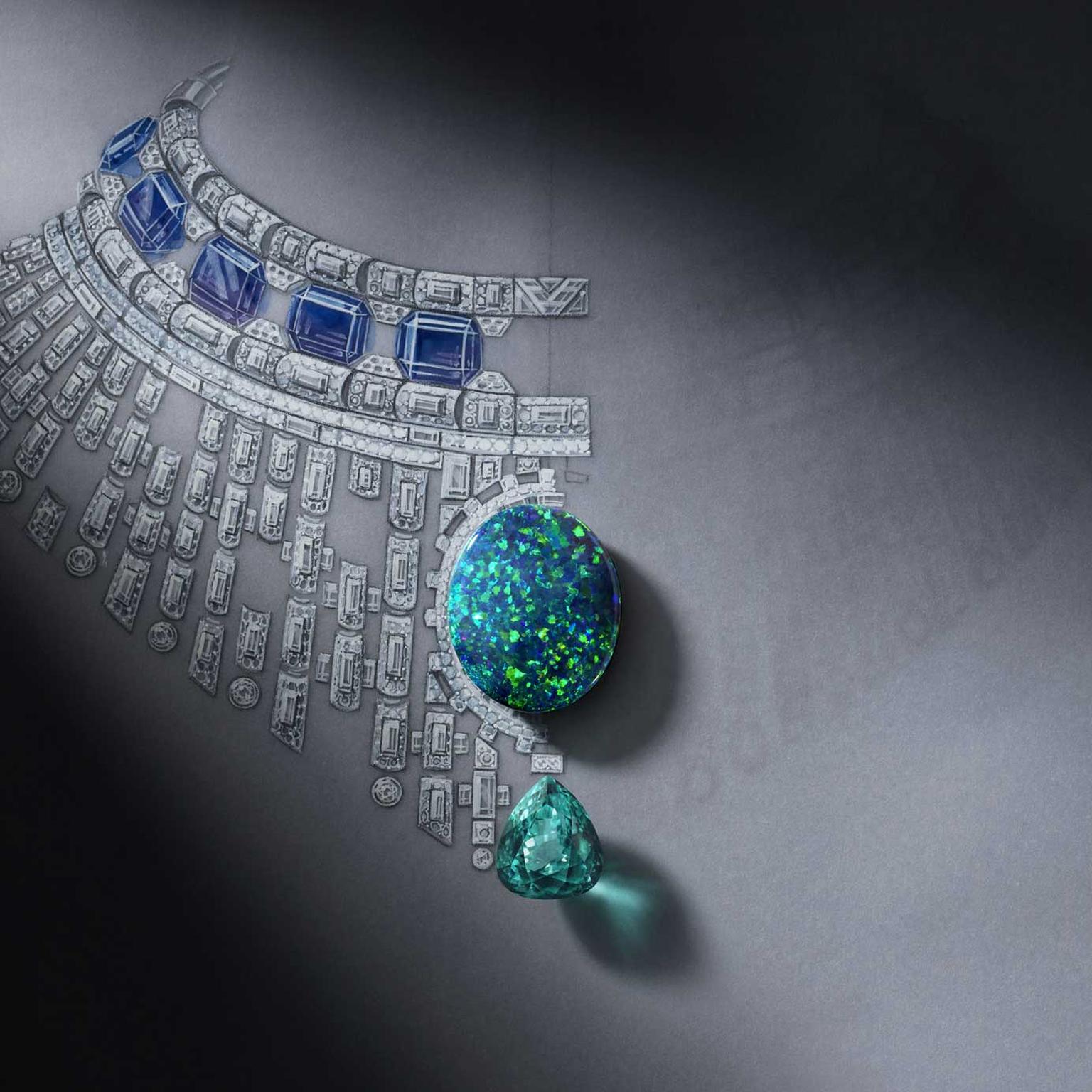 Louis Vuitton's Deep Time high jewellery collection is a dazzling