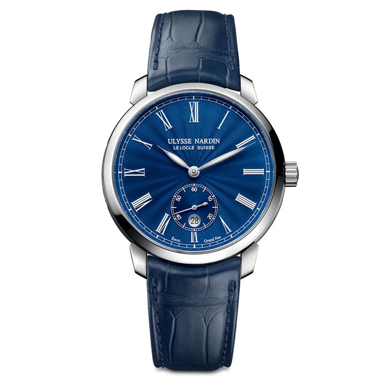 Classic Lady Dual Time watch with silver dial | Ulysse Nardin | The ...