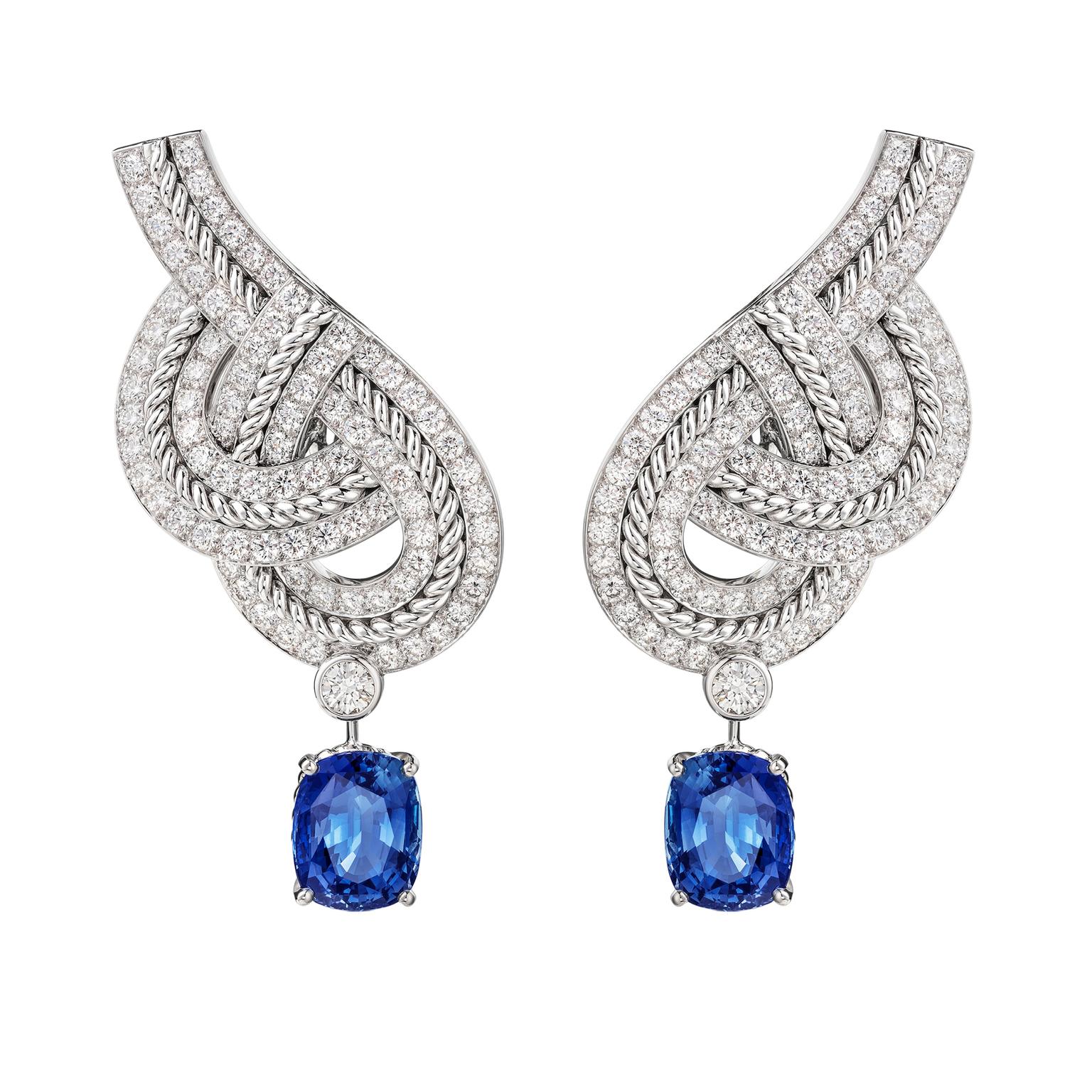 Flying Cloud Azurean Braid earrings | Chanel | The Jewellery Editor