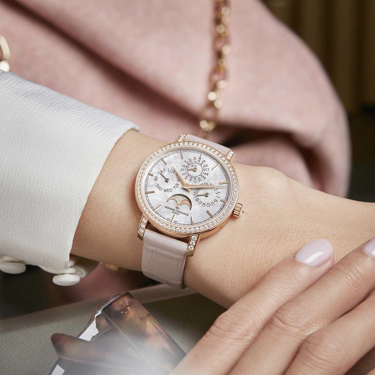Rolex Oyster Perpetual Geneve Diamond Dial Women Watch – luxurysales.in