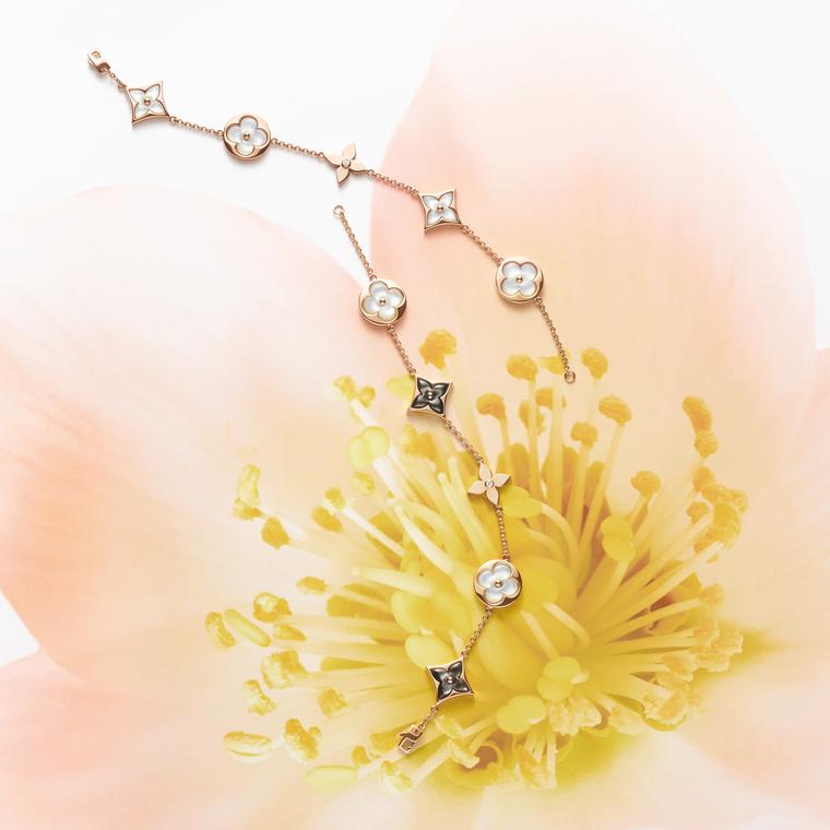 Spring Latest Louis Vuitton Color Blossom White Sun Motif MOP