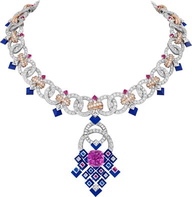 Van Cleef & Arpels Rose Matrimonio necklace Romeo and Juliet jewels ...
