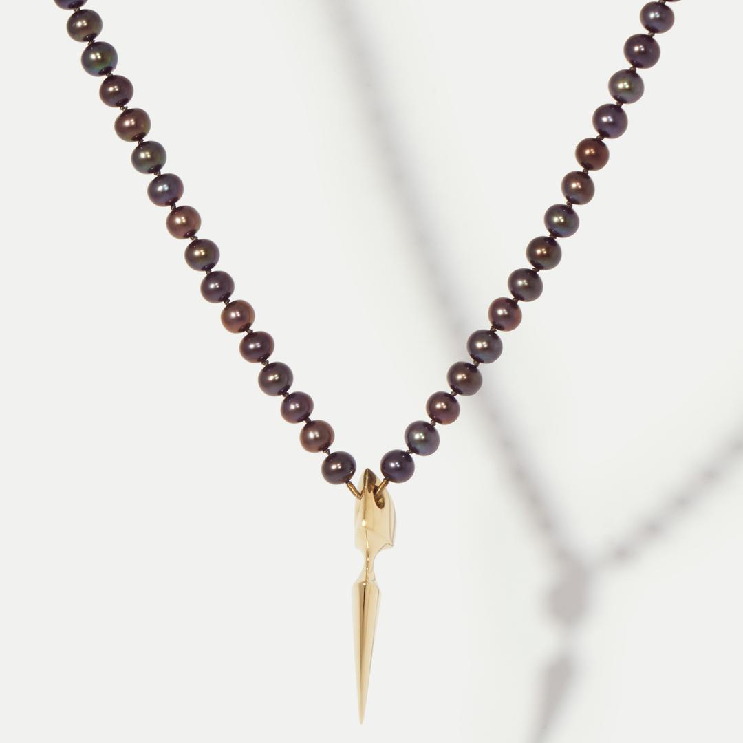 Hannah Martin Spur Pendant on Pearls | Hannah Martin | The Jewellery Editor
